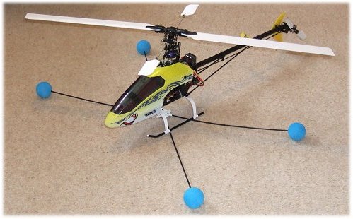 rc helicopter making