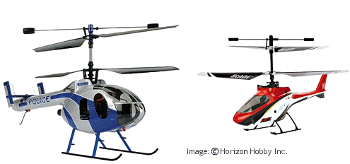 Coaxial RC Helicopters